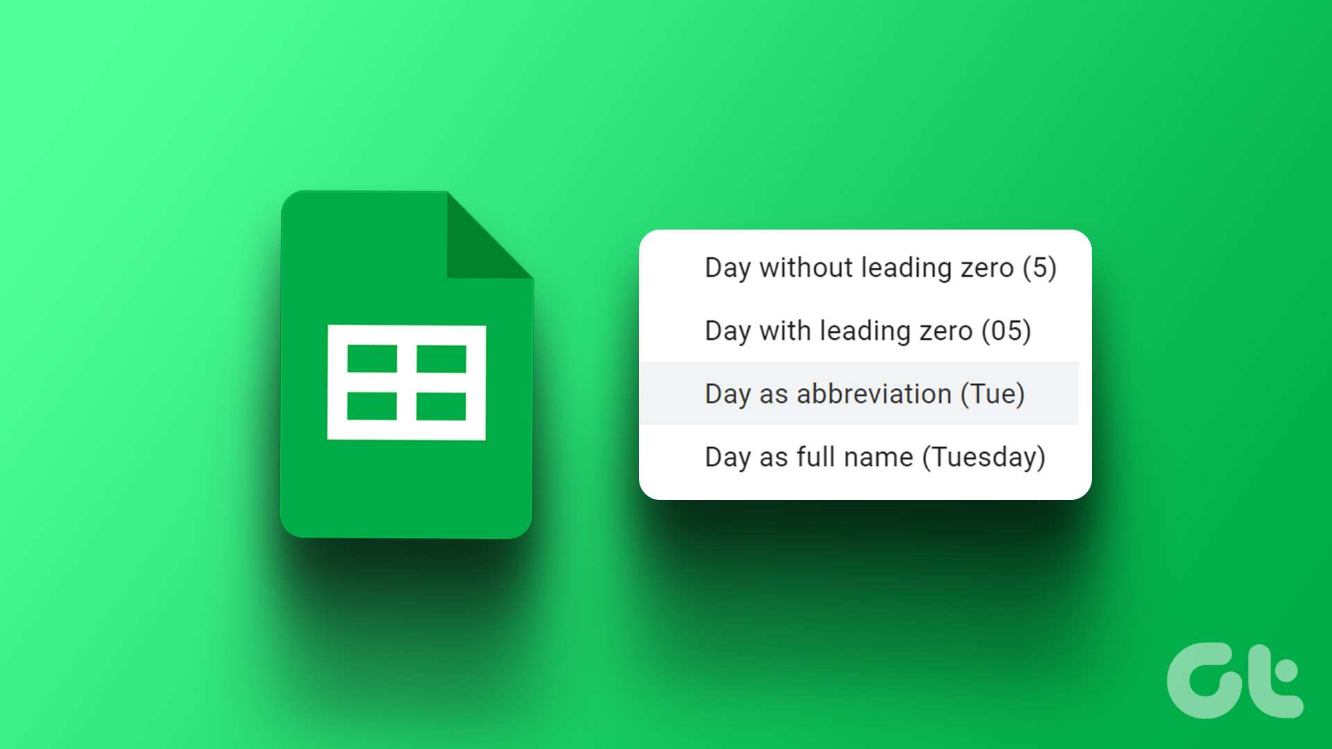 how to change date format on Google Sheets