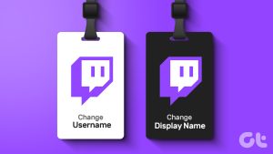 Change Twitch Username and Display Name