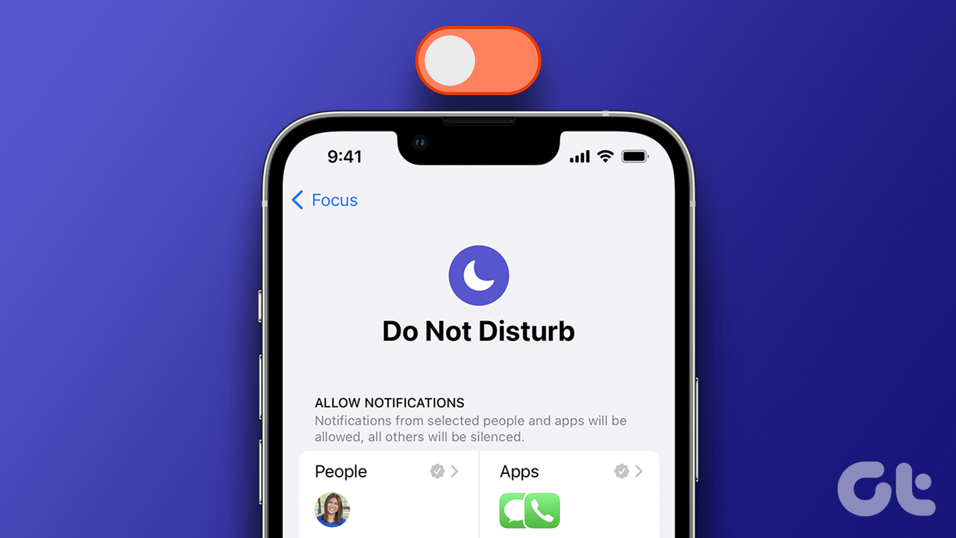 How to turn off DO Not Disturb on iPhone