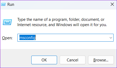 Open System Configuration on Windows 11